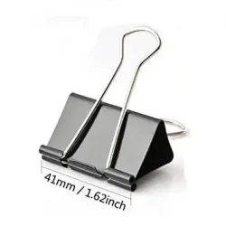 41mm Paper Binder Clips-6Pcs