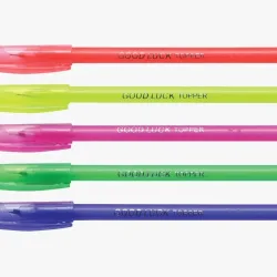 5 Colour Good Luck DF Pen Topper