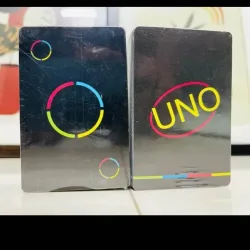 Black Uno card